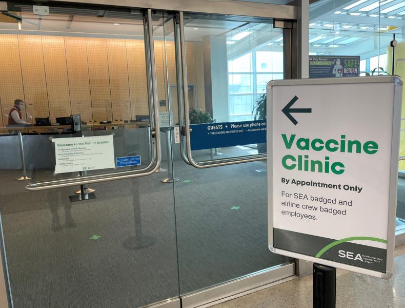 COVID19 Vaccine Clinic and FAQs Port of Seattle